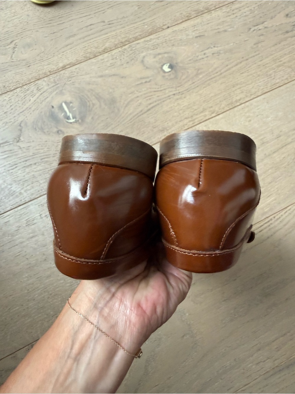 J. Crew Winona penny loafers in spazzolato leather - Picture 4 of 10
